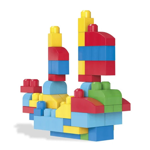 Big Building Blocks Bag 60 Chunky Bricks Starter Construction Toy