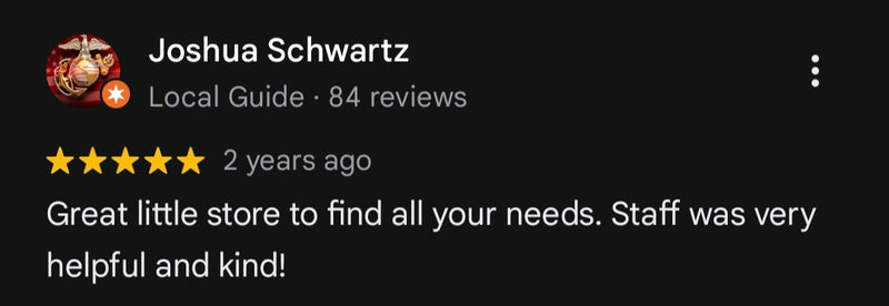 Customer review of Goldsithney Stores on Google Maps